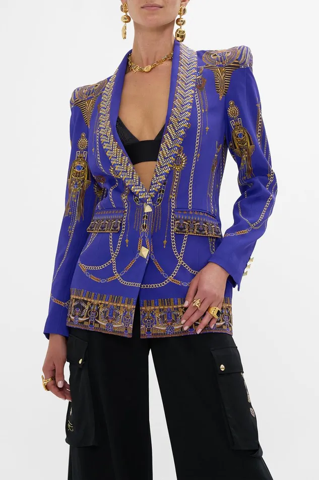 PEAKED SHOULDER BLAZER MY FAIR PHARAOH My Fair Pharaoh Womens Camilla Jackets