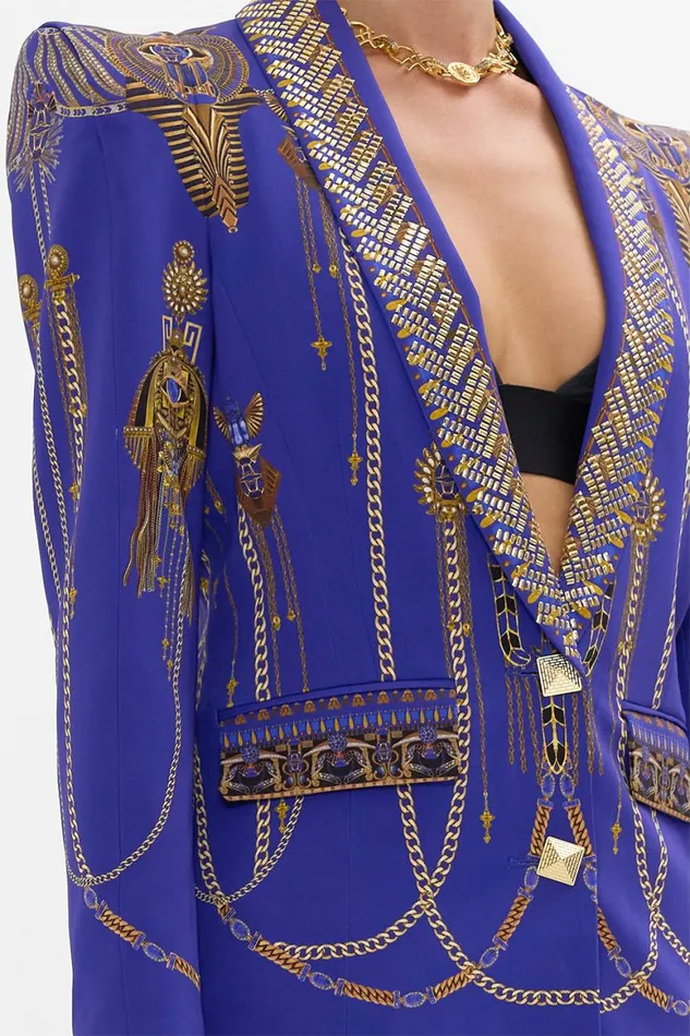 PEAKED SHOULDER BLAZER MY FAIR PHARAOH My Fair Pharaoh Womens Camilla Jackets