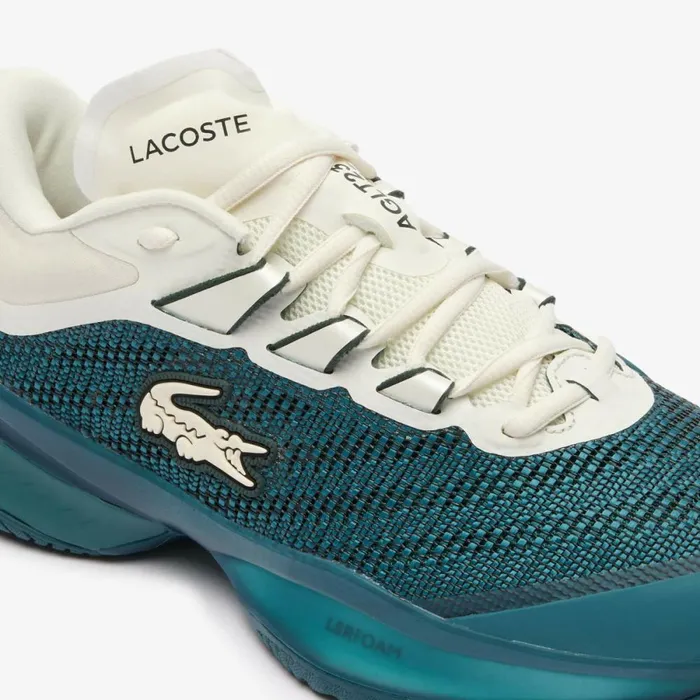 Performance Men Lacoste Men039s AGLT23 Ultra Tennis Shoes Dk Grnoff Wht 12153