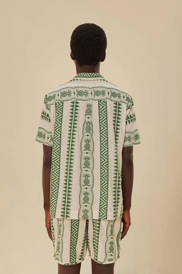 Pineapple Jacquard Shorts Women FARM Rio Shorts