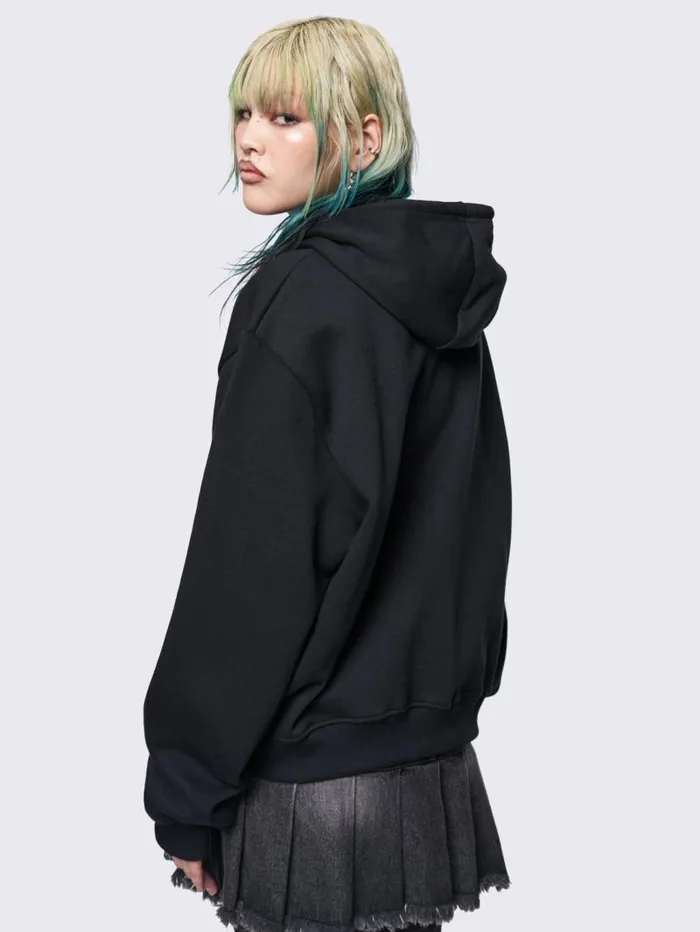 Pixel Kitty Zip Up Hoodie Women Minga London Sweatshirts and Hoodies