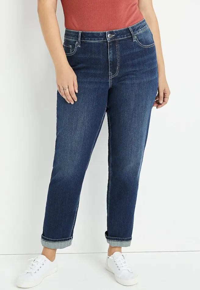 Plus Size M Jeans By Maurices Classic Straight Curvy High Rise Jean Women Maurices Plus Jeans