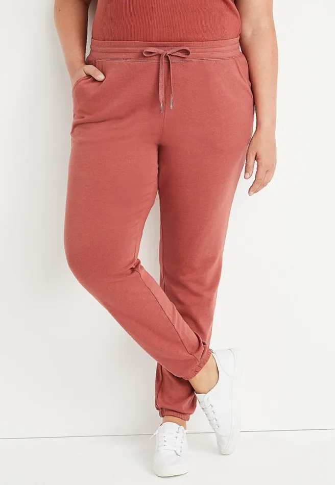 Plus Size Rust Jogger Pant Women Maurices Plus Bottoms