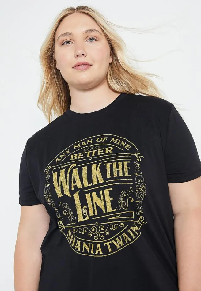 Plus Size Shania Twain Oversized Graphic Tee Women Maurices Plus Tops