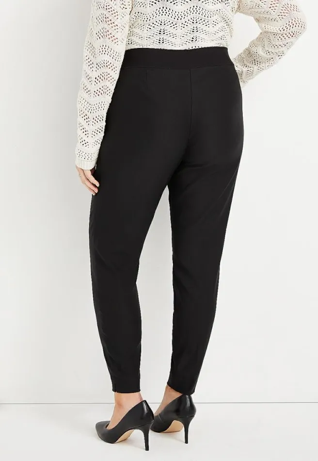 Plus Size Soft Pull On Stretchy Bengaline Pant Women Maurices Plus Bottoms