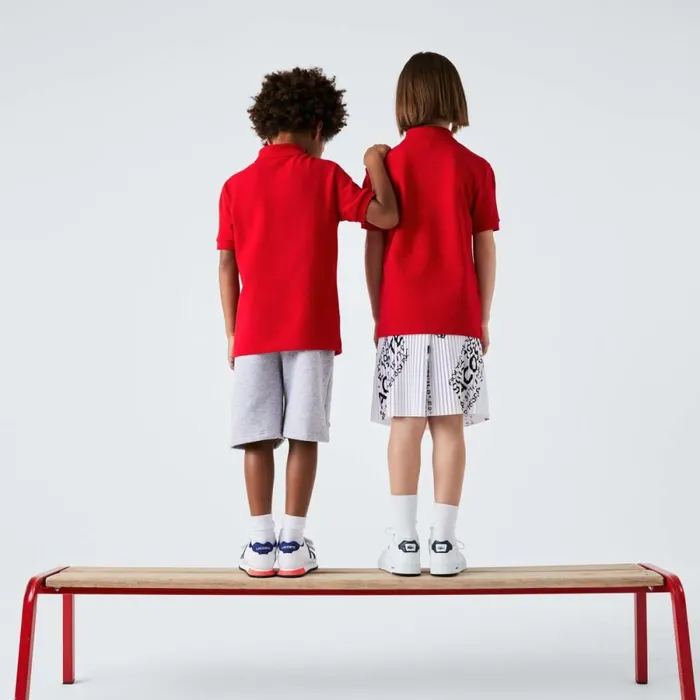 Polos Kids Lacoste Kids039 Regular Fit Petit Piqu Polo Red 240