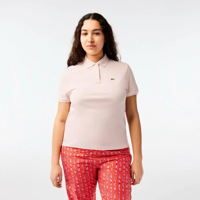 Polos Women Lacoste Women039s Regular Fit Soft Cotton Petit Piqu Polo Light Pink Ady