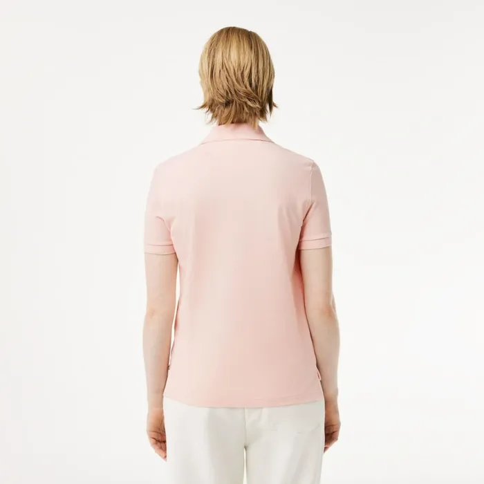 Polos Women Lacoste Women039s Regular Fit Soft Cotton Petit Piqu Polo Light Pink Ady