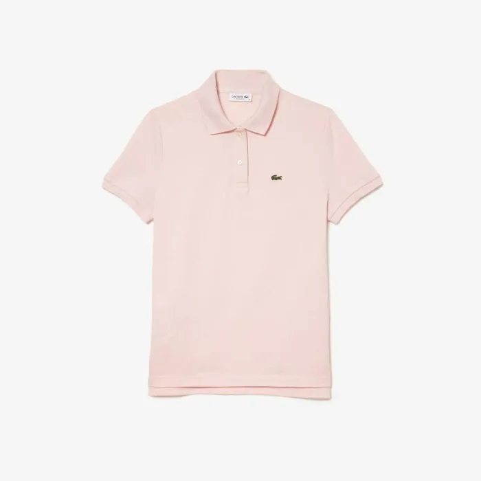 Polos Women Lacoste Women039s Regular Fit Soft Cotton Petit Piqu Polo Light Pink Ady