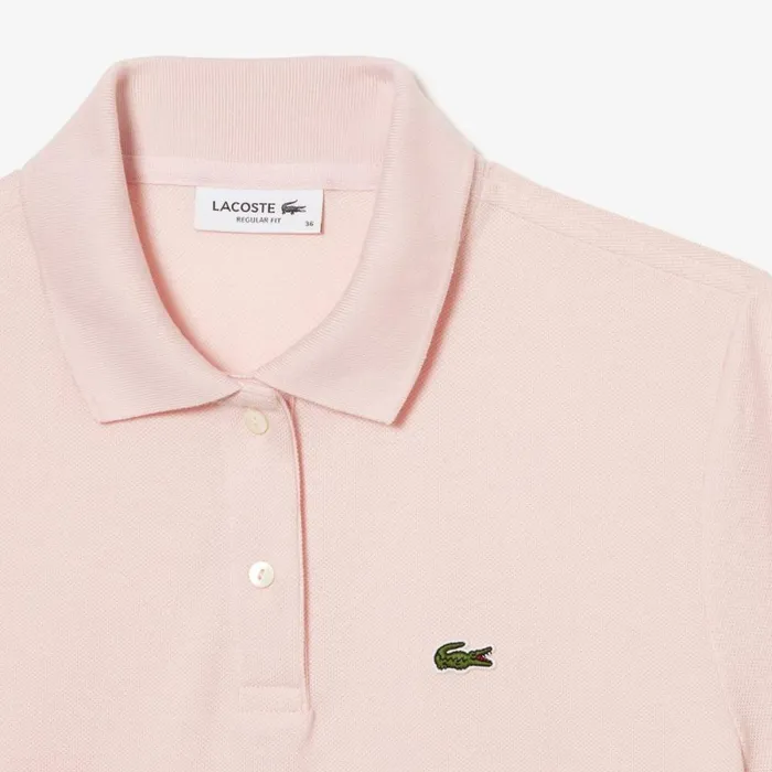 Polos Women Lacoste Women039s Regular Fit Soft Cotton Petit Piqu Polo Light Pink Ady