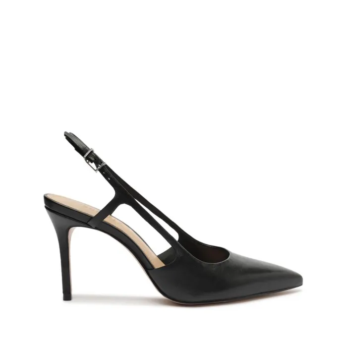 Pumps Boris Mid Nappa Leather Pump Black Schutz Shoes Pumps