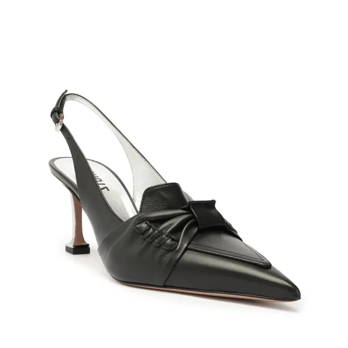 Pumps Fiorella Mid Leather Pump Black Schutz Shoes Pumps