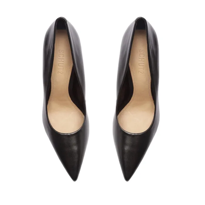 Pumps Lou Glam Pin Heel Pump Black Schutz Shoes Pumps