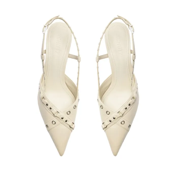 Pumps Venezia Nappa Leather Pump Pearl Schutz Shoes Pumps