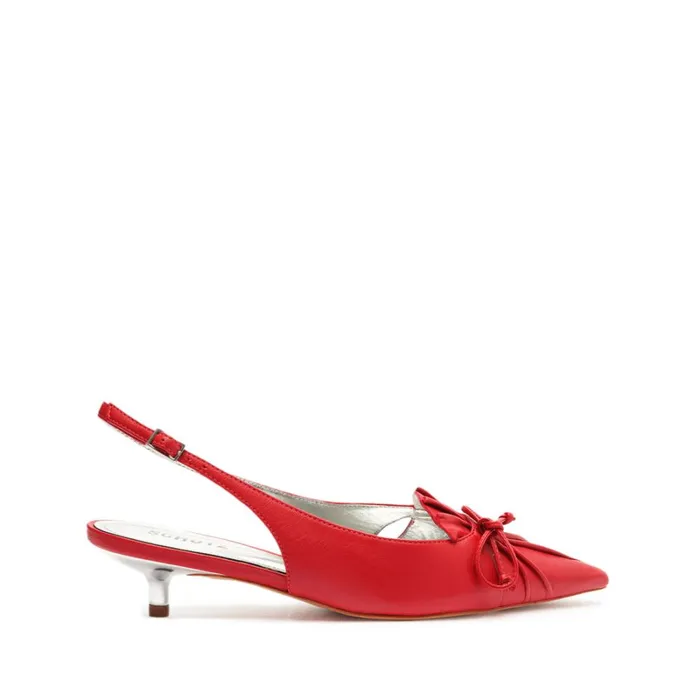 Pumps Zane Leather Pump Red Schutz Shoes Pumps