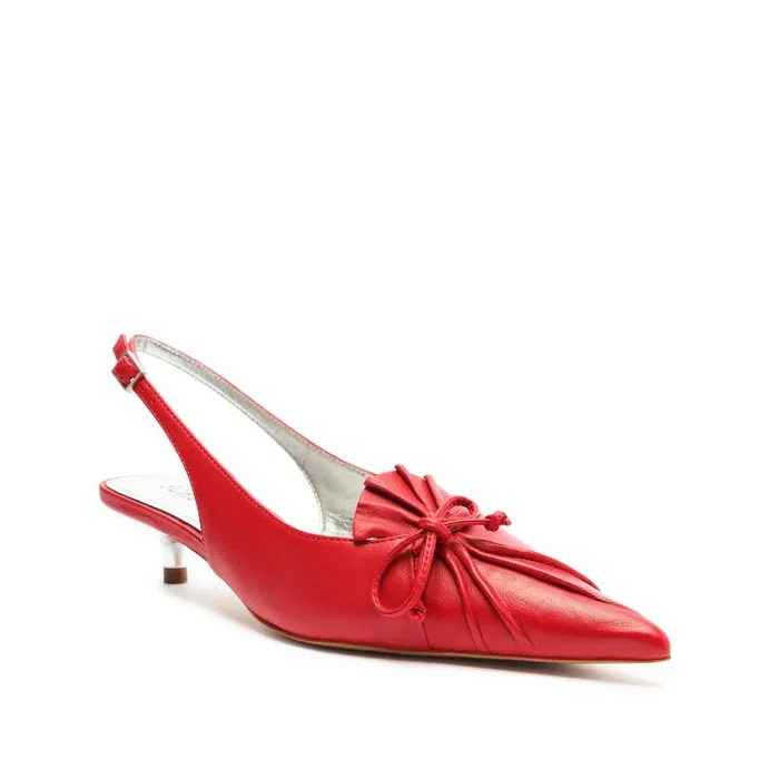 Pumps Zane Leather Pump Red Schutz Shoes Pumps