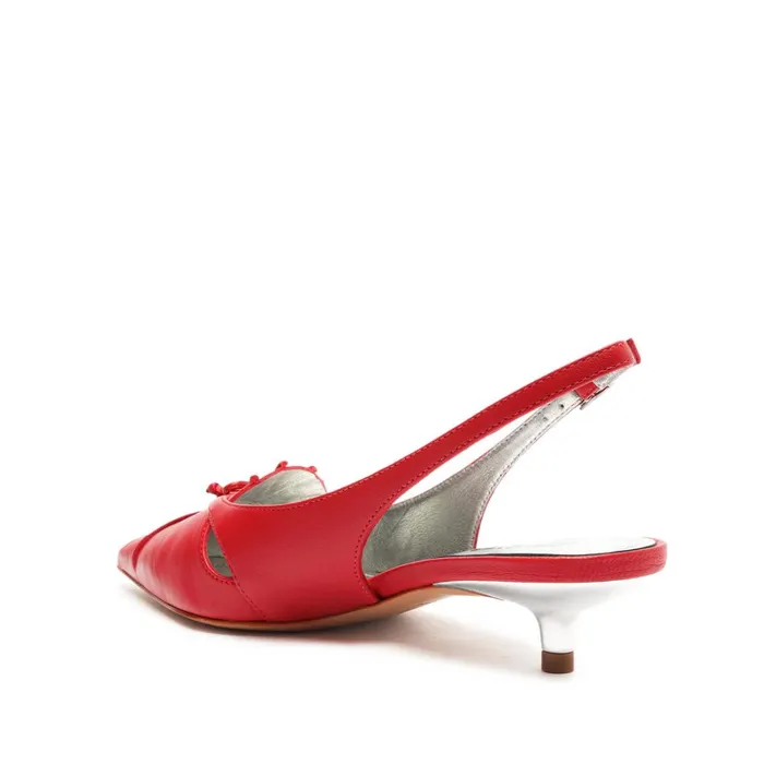 Pumps Zane Leather Pump Red Schutz Shoes Pumps