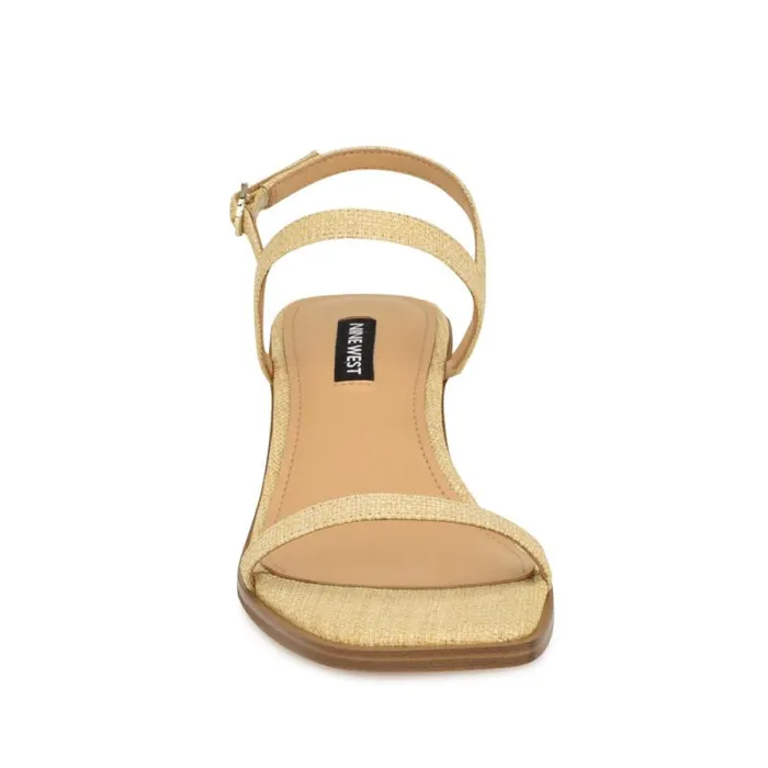 Purdy Block Heel Sandals Natural Raffia Women Nine West Sandals Purdy Block Heel Sandals Natural Raffia Women Nine West Sandals