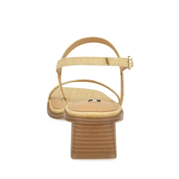 Purdy Block Heel Sandals Natural Raffia Women Nine West Sandals Purdy Block Heel Sandals Natural Raffia Women Nine West Sandals