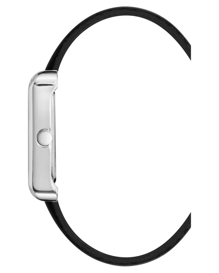 Rectangular Case Strap Watch Blacksilver Women Nine West Straps Rectangular Case Strap Watch Blacksilver Women Nine West Straps