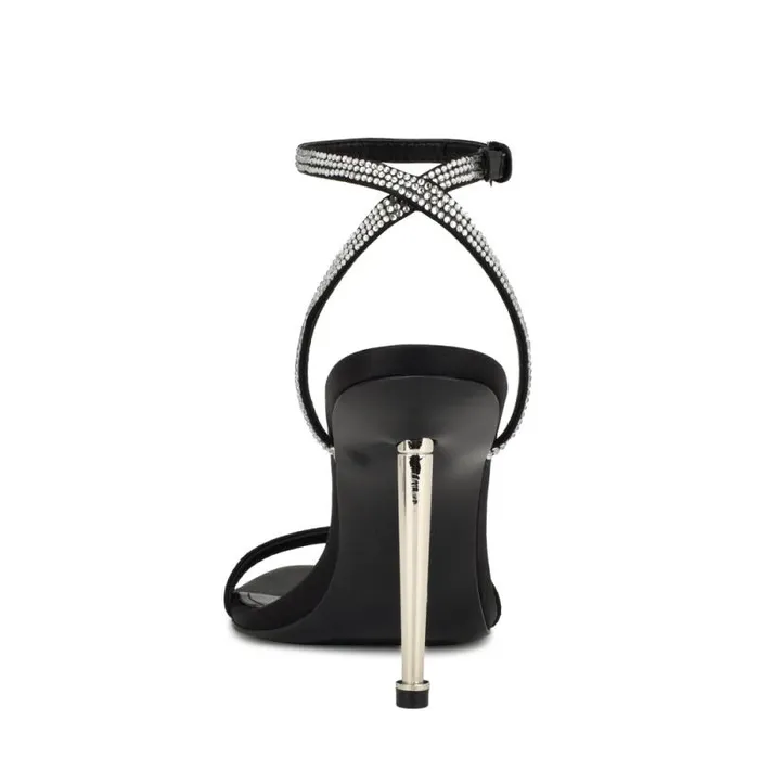 Reina Ankle Strap Sandals Black Women Nine West Sandals Reina Ankle Strap Sandals Black Women Nine West Sandals