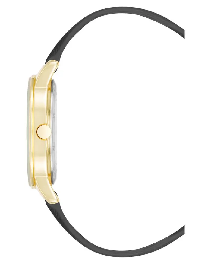 Saffiano Strap Watch Black Women Nine West Straps Saffiano Strap Watch Black Women Nine West Straps