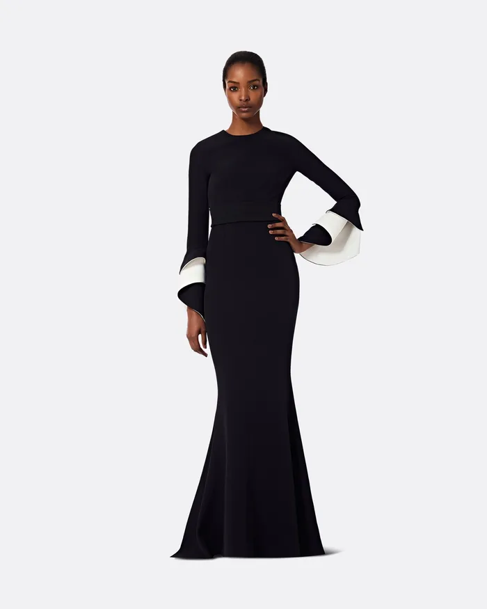 Safiyaa Dresses Women Akeno Long Dress Black