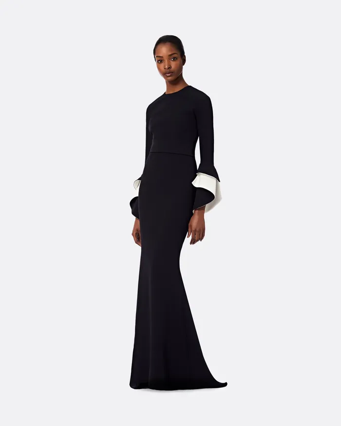 Safiyaa Dresses Women Akeno Long Dress Black