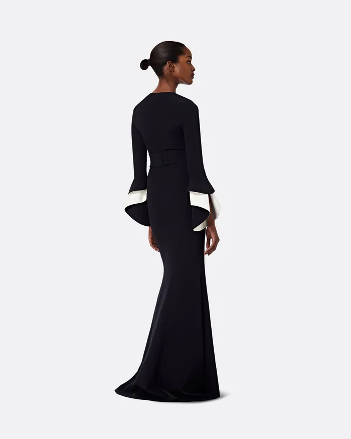 Safiyaa Dresses Women Akeno Long Dress Black