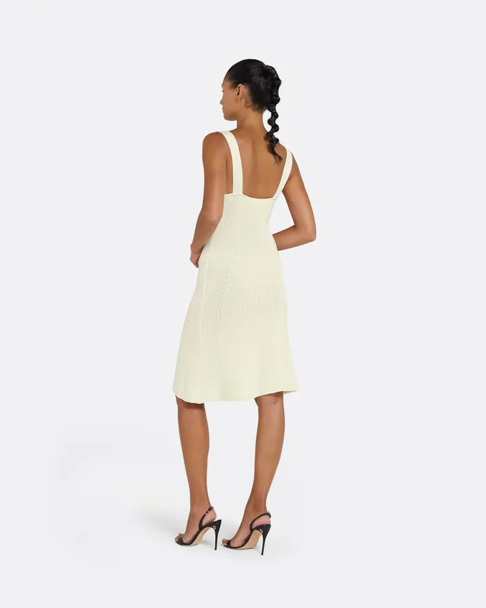 Safiyaa Huanca Ivory Knit Ivory Women Knitwear