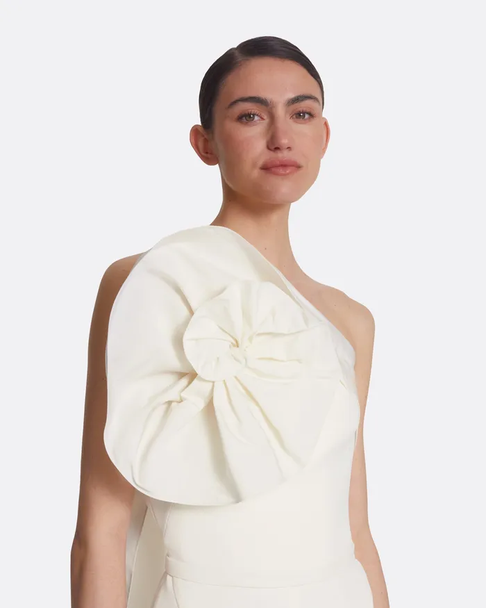Safiyaa Omi Ivory Jumpsuit Ivory Women Bridal
