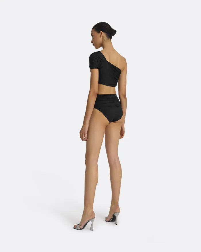 Safiyaa Swimwear Women Ariella Black Bikini Bottom Black