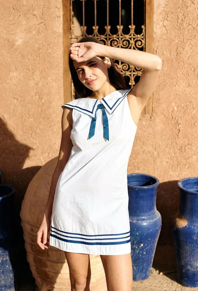 Sale Antonella Dress White Women Ciao Lucia Mini Dresses