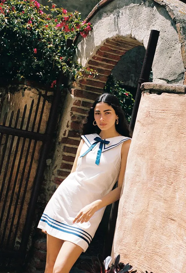 Sale Antonella Dress White Women Ciao Lucia Mini Dresses