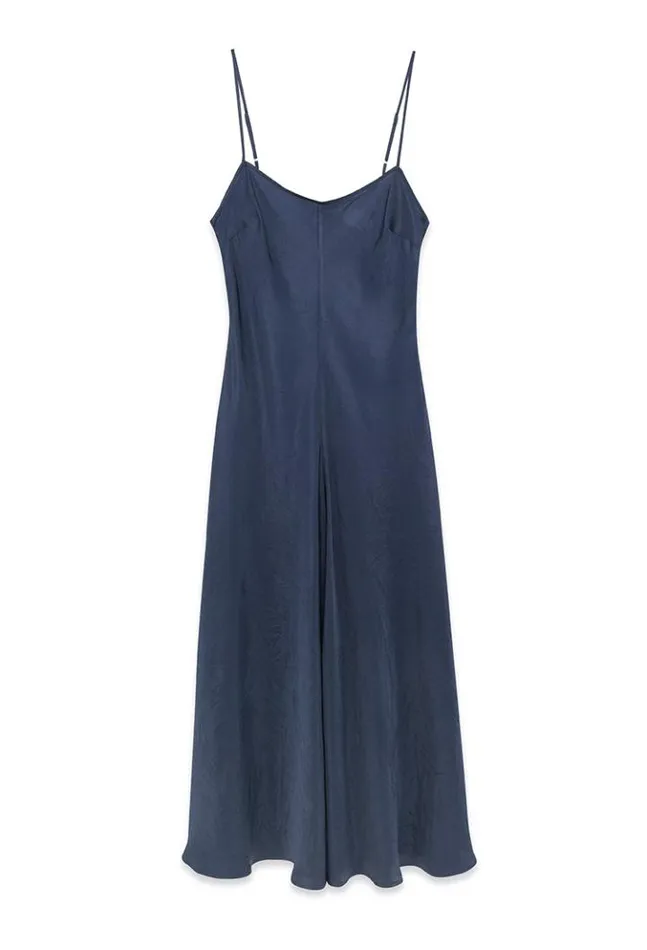Sale Cristina Dress Midnight Women Ciao Lucia Satin Dresses