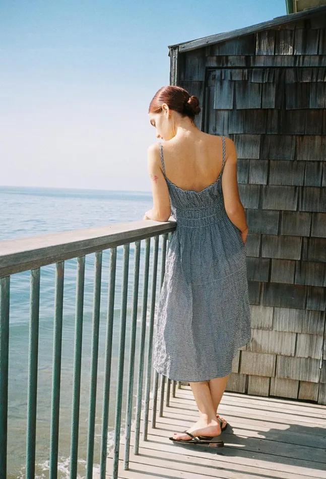 Sale Gabriela Dress Gingham Women Ciao Lucia Long Dresses