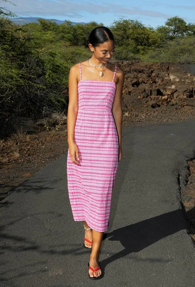 Sale Lareina Dress Hot Pink Women Ciao Lucia Long Dresses