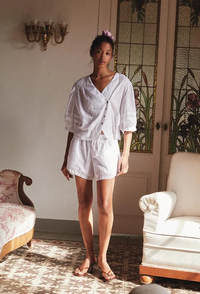 Sale Manuel Short White Women Ciao Lucia Shorts