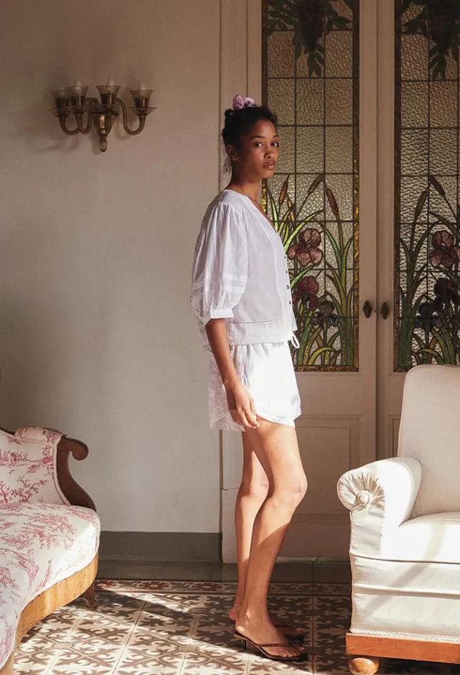 Sale Manuel Short White Women Ciao Lucia Shorts