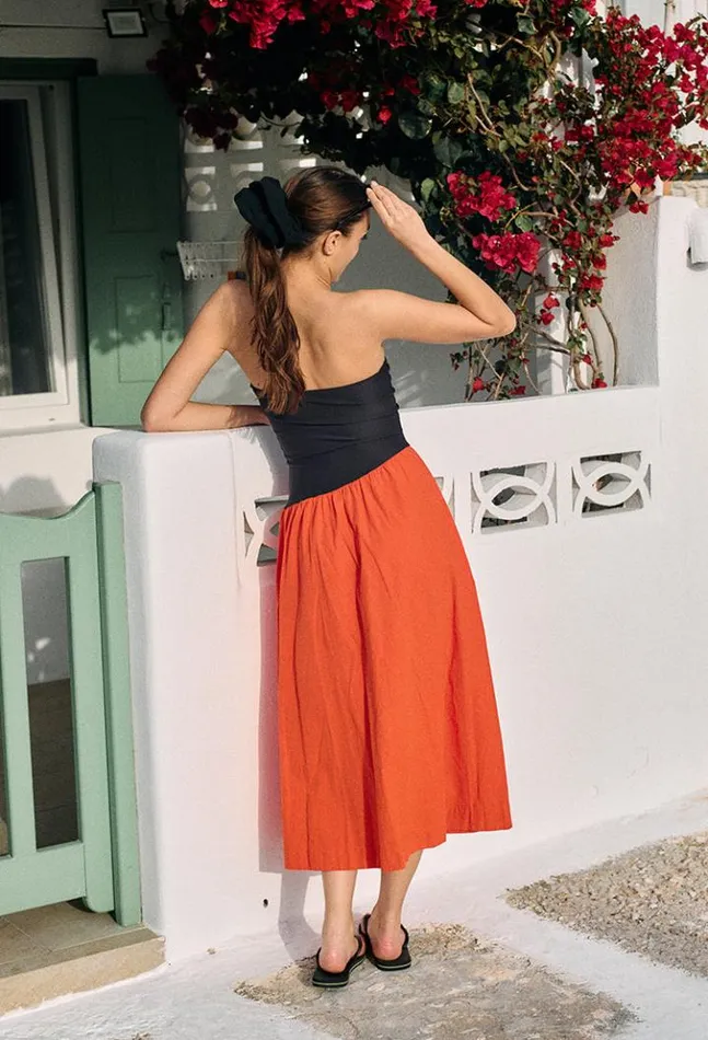 Sale Tadeo Dress Rosso Women Ciao Lucia Long Dresses