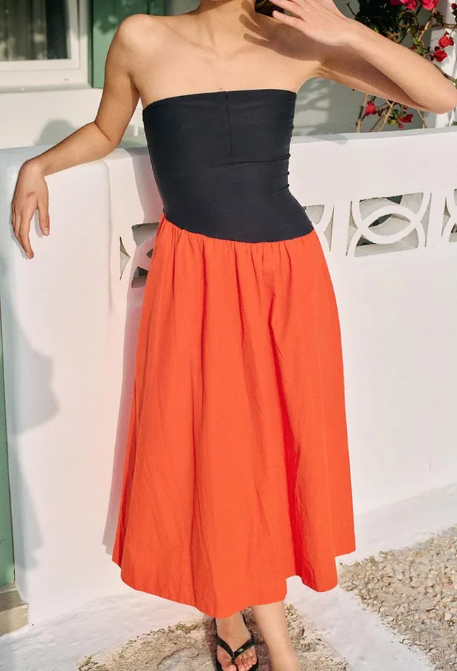 Sale Tadeo Dress Rosso Women Ciao Lucia Long Dresses