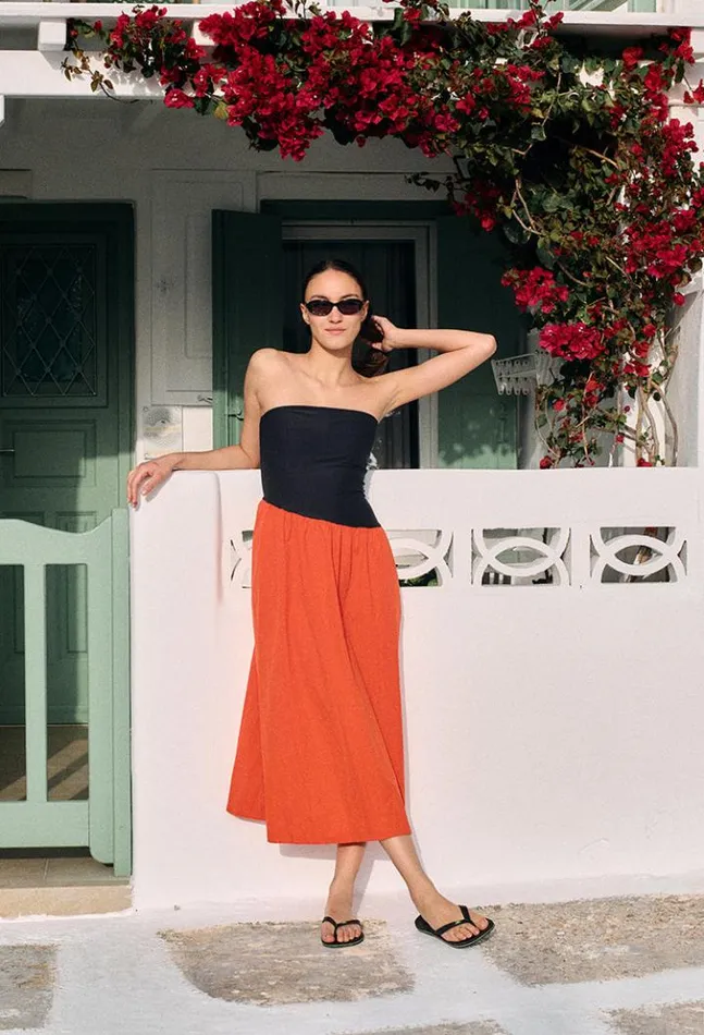 Sale Tadeo Dress Rosso Women Ciao Lucia Long Dresses
