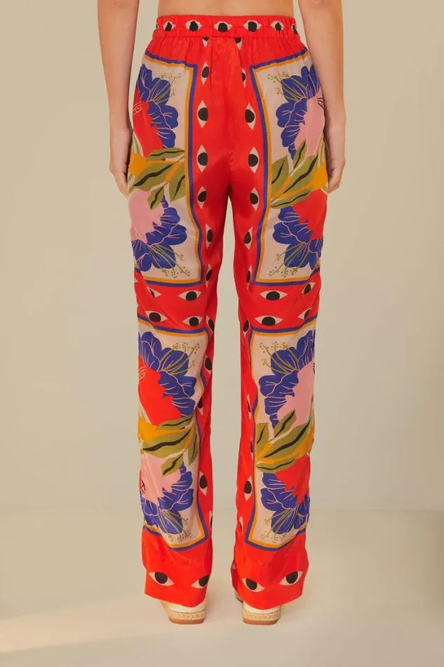 Sand Surreal Scarf Pajama Pants Women FARM Rio Pants
