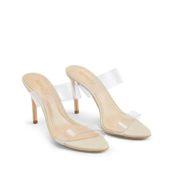 Sandals Ariella Sandal Oyster Schutz Shoes Mule Sandals Ariella Sandal Oyster Schutz Shoes Mule