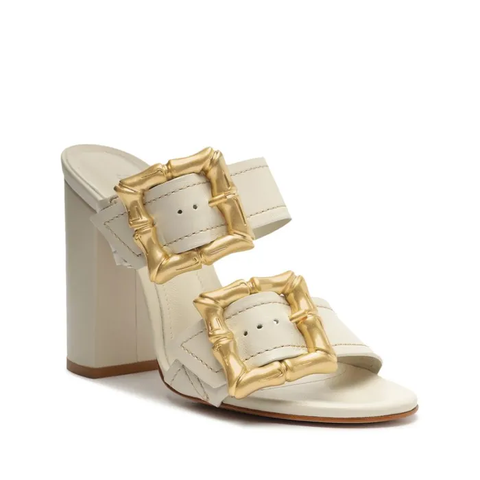 Sandals Enola Leather Sandal Pearl Schutz Shoes Mule