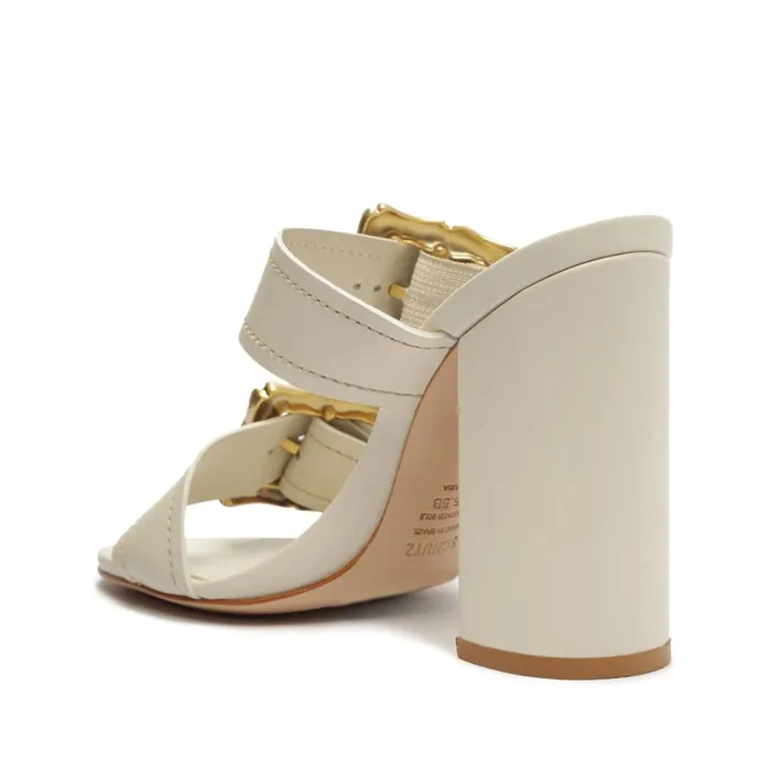 Sandals Enola Leather Sandal Pearl Schutz Shoes Mule