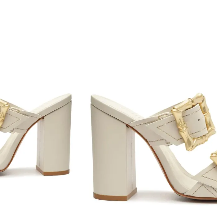 Sandals Enola Leather Sandal Pearl Schutz Shoes Mule