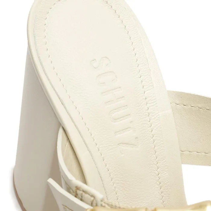 Sandals Enola Leather Sandal Pearl Schutz Shoes Mule