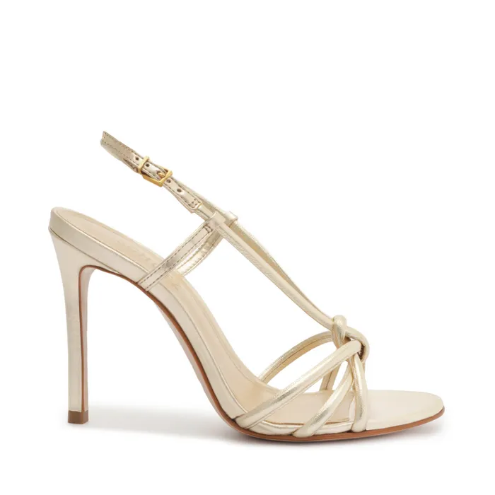 Sandals Kelsie Metallic Sandal Gold Schutz Shoes Stiletto Heels
