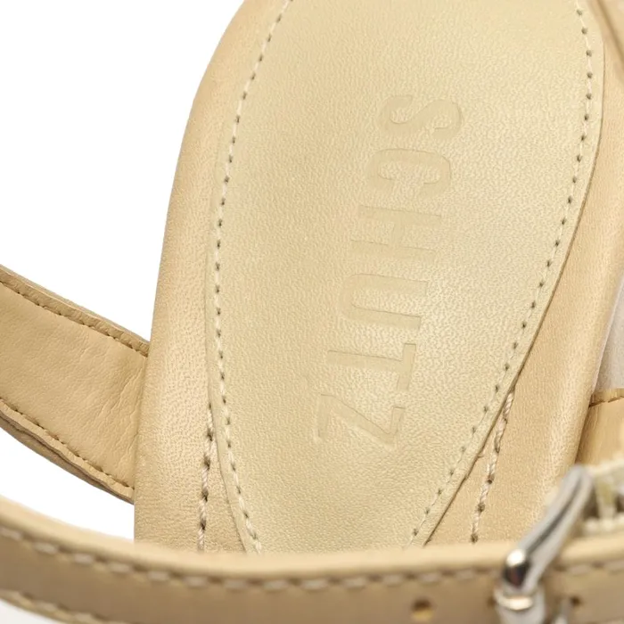 Sandals Lenne Indie Nappa Leather Sandal Almond Buff Schutz Shoes Platforms